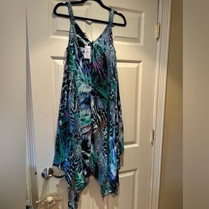 Cupio mult colored strap dress.